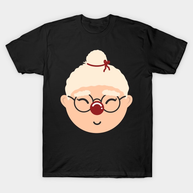 Cute Asian Chinese Mrs Claus Santa Claus Matching Couple Christmas T-Shirt by retroyule